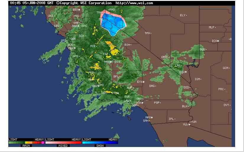 WEST COAST WX RADAR LOOP